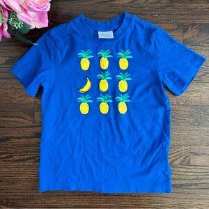 Hanna Andersson pineapple tee, size 120/6-7US
